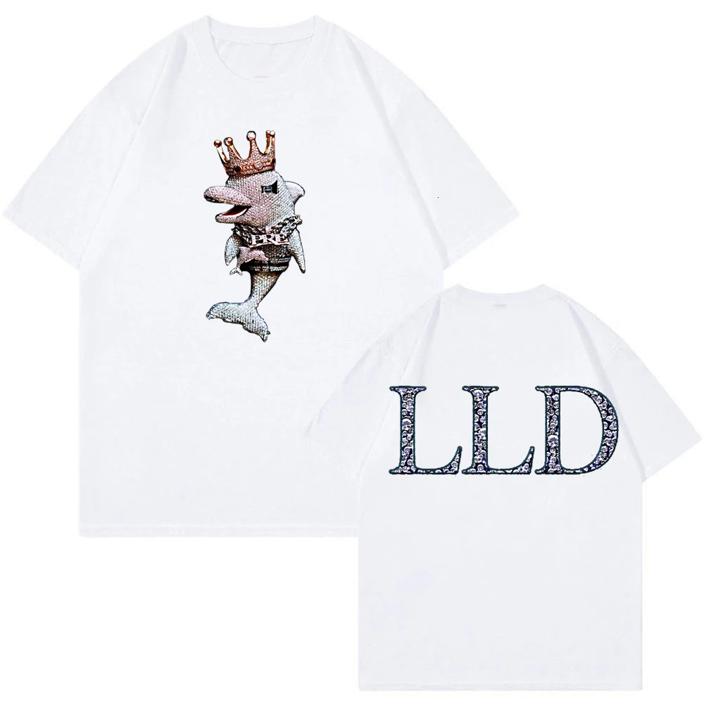 Young Dolph LLD Merch T-shirt Pop Singer Crewneck Short Sleeve Tee Women Men Streetwear Hip Hop Clothes 240530