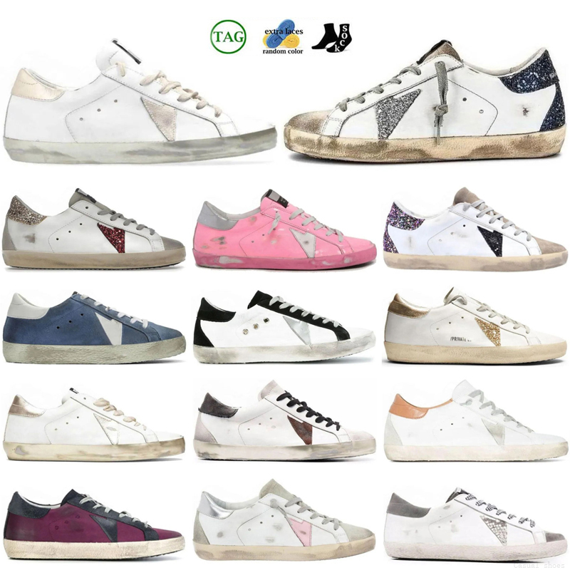 designer loafers golden sneaker superstar shoe leather italy dirty old goldengoosesneaker goldens gooses brand women men black white ball casual star t