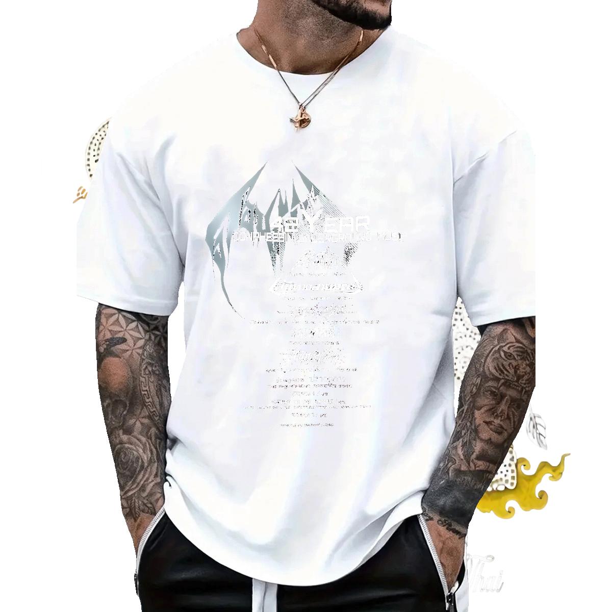 2024 Summer T Shirts Men Custom Printed Couples T Shirts Casual Daily Wear Breathable Short Sleeve Popular Clothes