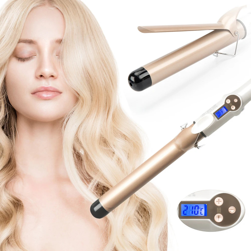 Ceramic Barrel Hair Curlers Automatic Rotating Curling Iron For Hair Iron Curling Wands Waver Hair Styling Appliances 240530