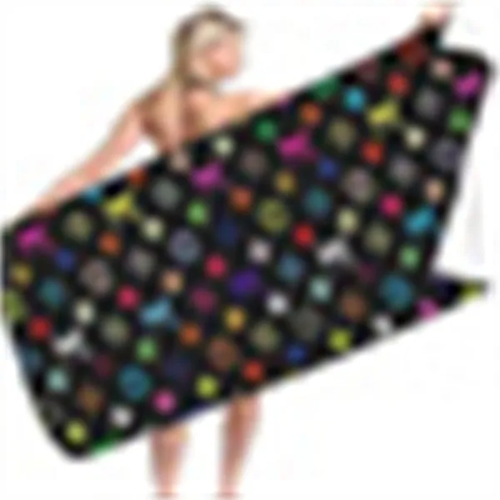 Classic Fashionable letter printed bath towel, soft and thick high-quality towel, couple designer, sports swimming beach jacquard towel gift