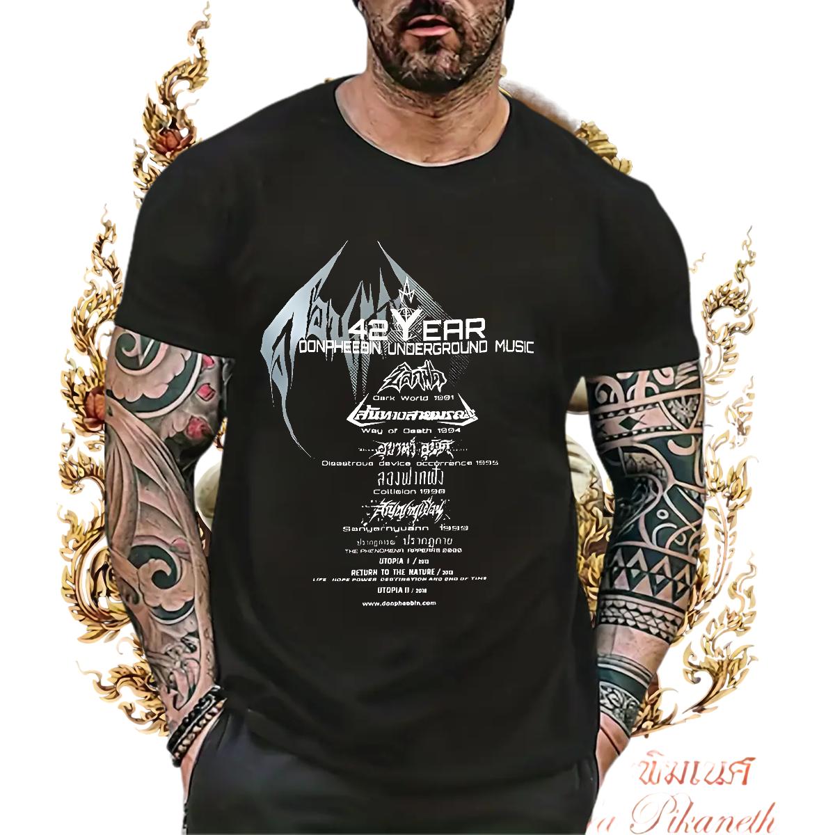 New T Shirt For Man Floral Print Men Tees Beach Crew Neck Cotton 5A Clothings