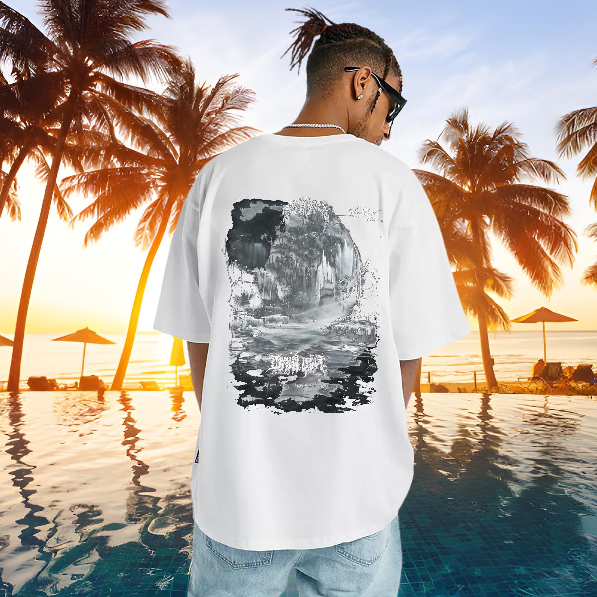 New T Shirts Men Plus Size Cartoon Tshirt for Man Woman Casual Daily Wear Round Neck Short Sleeve Comfortable Clothings