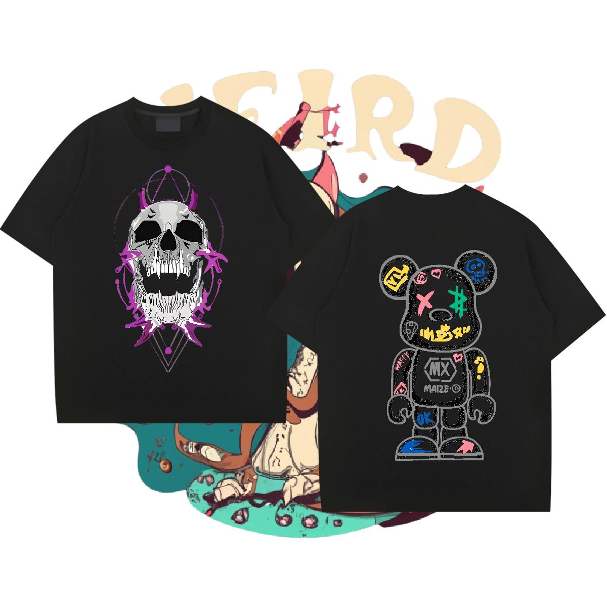 Classic Casual Men T Shirts Custom Print Oversized Men Tees Home Outdoor Short sleeve Cotton Soft Popular Clothings