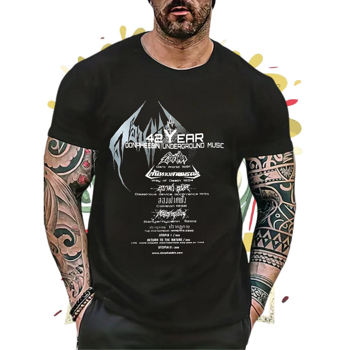 2024 New Mens T Shirts White Plus Size Men Clothes T-Shirt Spring Summer Breathable Short Sleeve 5A Wear