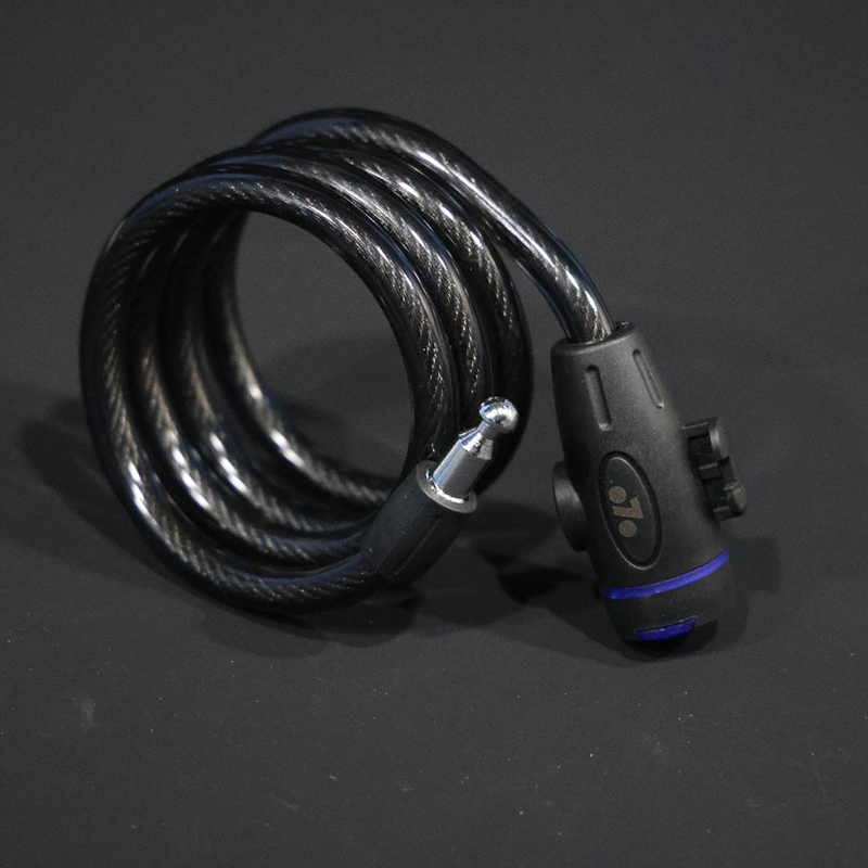 Heavy Duty Steel Cable Bicycle Lock - Anti-Theft Ring Security for Mountain Bike & Motorcycles