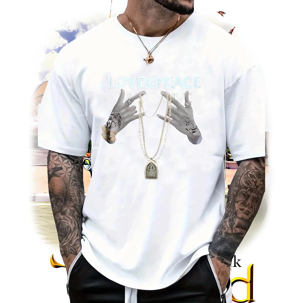 Customized T-Shirts for Men Cartoon Printing S-3XL Tshirt for Man Woman Home Outdoor Short sleeve Cotton Soft Brand Tops Tees