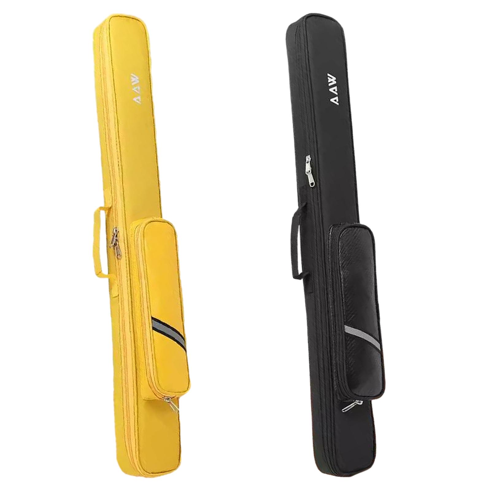 Billiards Pool Cue Case Snooker Cue Storage Pouch for Travel 1/2 Snooker Billiard Stick Rod