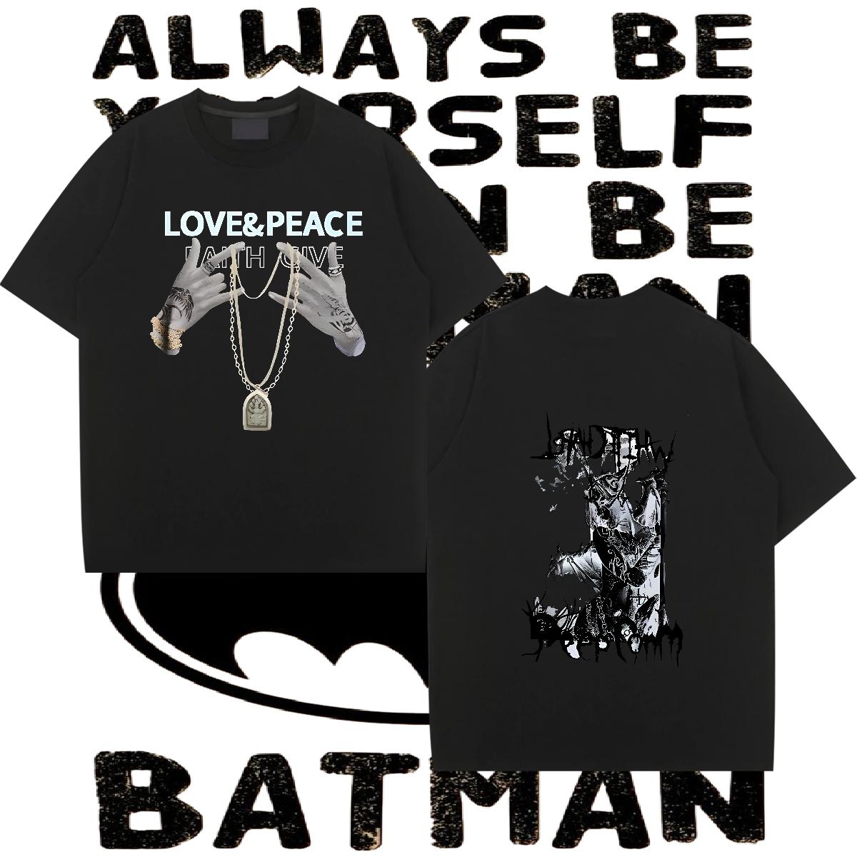 2024 Designer T Shirts Men Custom Printed Couples T Shirts Daily Outfit Crew Neck Cotton Breathable High Quality Tee Shirt