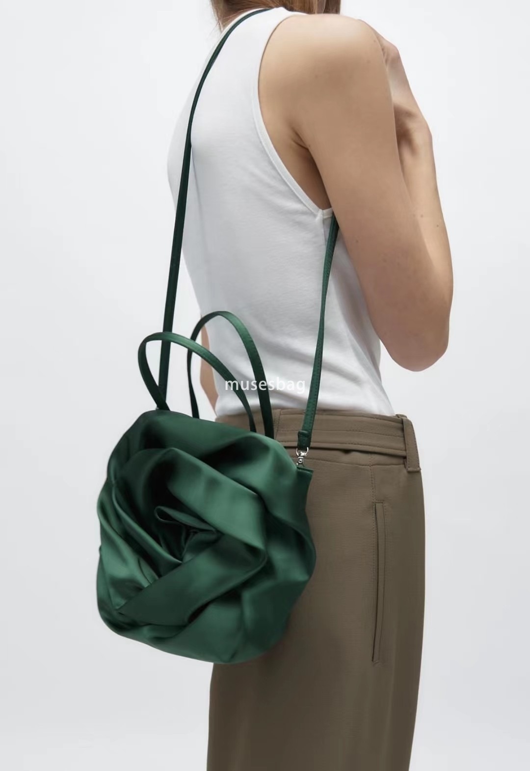 A niche designer bag for women high-quality silk flower bag single shoulder crossbody small square bag mini classic luxury card clip credit card coin 