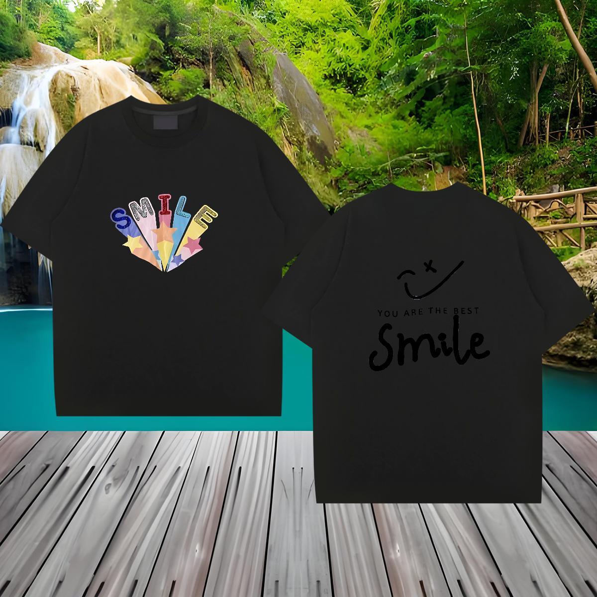 2024 Summer Man T Shirts DIY Couples T Shirts Sports Casual Breathable Short Sleeve Cool Tops Tees