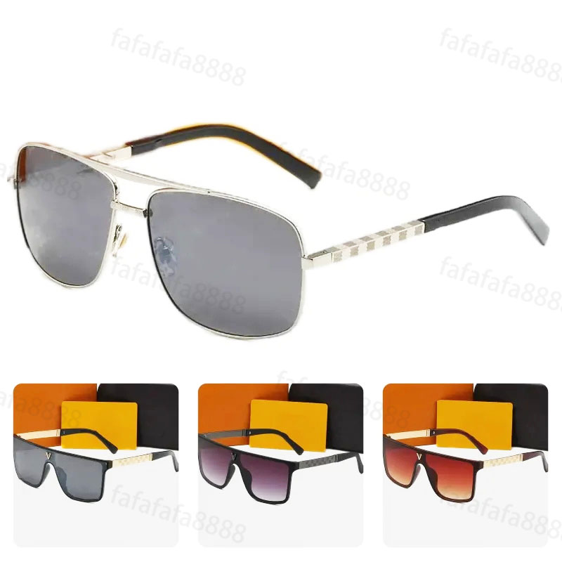Designer sunglasses mens sunglasses for women designer lOuIsIsM vUiTtOnLiNeSs lVlInEsS lOuIsVuItToN sun glasses summer vintage Lunette de Soleil metal frame UV4