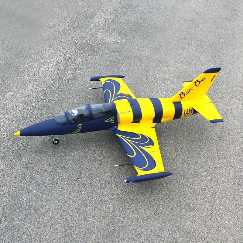 Electric/RC Aircraft 6 CH FlyFans Baltic Bee L-39 Albatross 64mm RC EDF Jet PNP Version Q240529