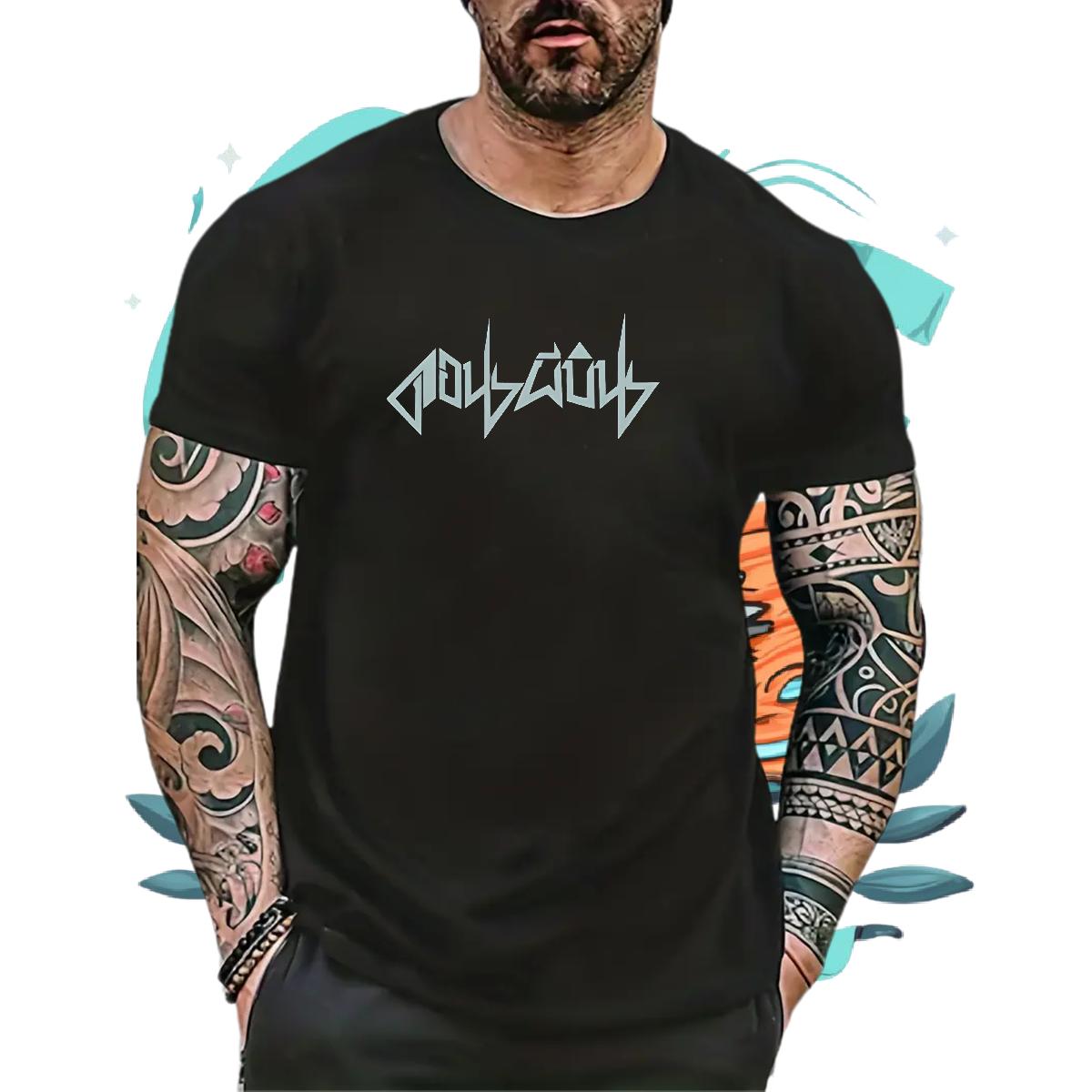 Stylist T Shirt For Man Custom Printed Tshirt for Man Woman Street Casual Crew Neck Cotton Cool Design Tees Shirts