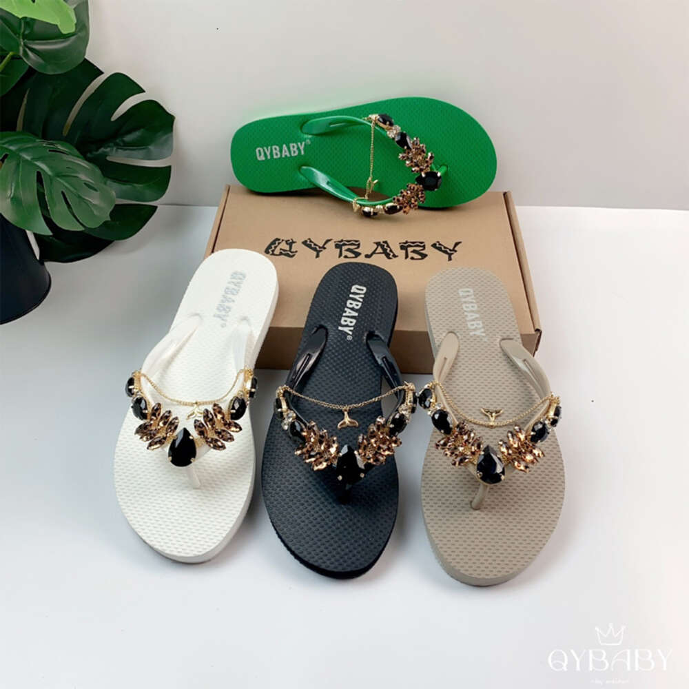 Designer Shoes New Women Slippers Rubber Thong Sandals Women Black Outdoors Slide Casual Sliders Mule Loafer Girlflat Summer Beach Pool 580