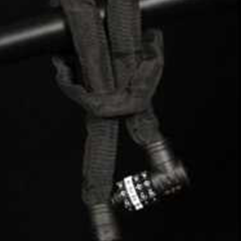 Secure Anti-Theft Bicycle Chain Lock Featuring Four-Digit Combination for Mountain Bikes
