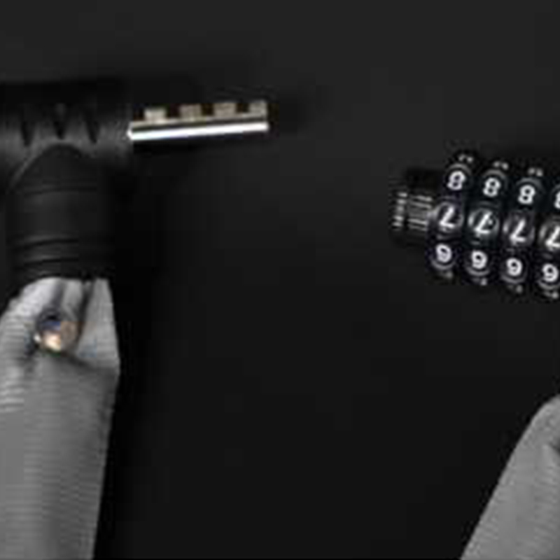 Robust Four-Digit Password Bicycle Chain Lock Versatile Protection for Mountain Biking and Motorcycling