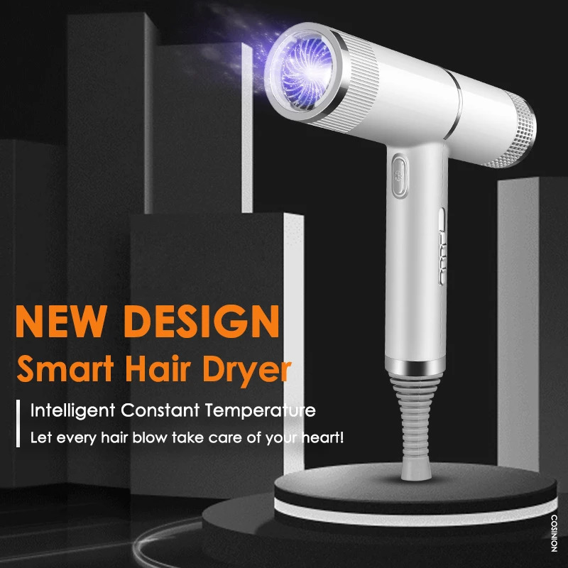 Professional Ionic Hair Dryer with Salon-grade Performance and Anti-static Feature High Power Strong Wind Home Hair Styler Tool 240530