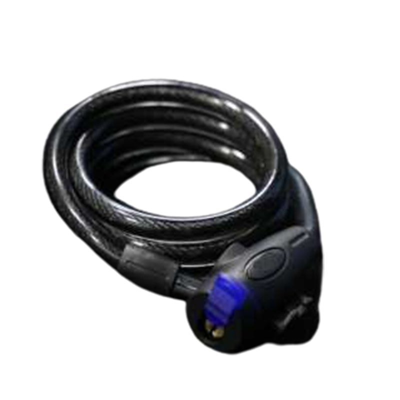 Heavy Duty Steel Cable Bicycle Lock - Anti-Theft Ring Security for Mountain Bike & Motorcycles
