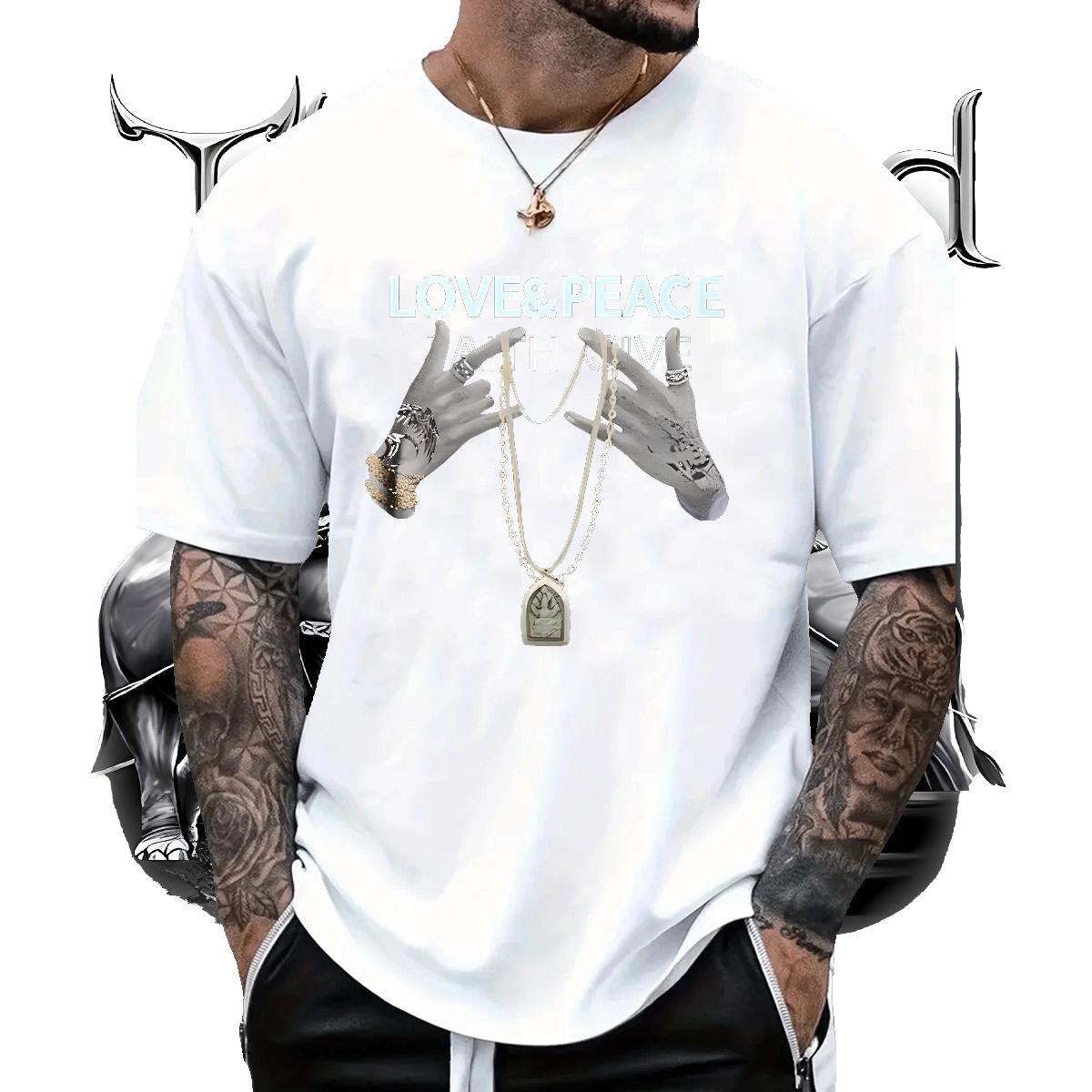 Customized Men T Shirts Asian Size Tshirts Spring Summer Cotton O Neck Short Sleeves Loose Wear