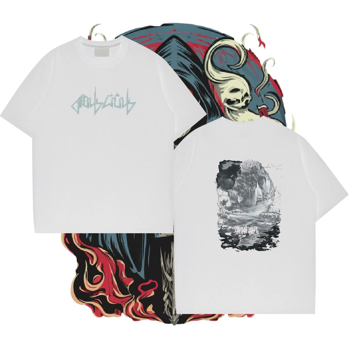 Fashion Casual T-Shirts Custom Print Plus Size Mens Tshirts Beach Short sleeve Cotton Soft Brand Tops Tees