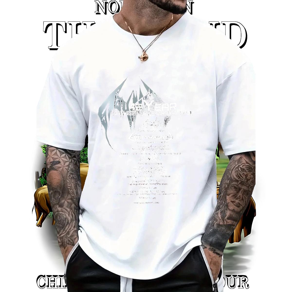 2024 Designer T-Shirts Custom Cartoon Men Clothes T-Shirt Daily Wear Round Neck Short Sleeve Popular Clothes