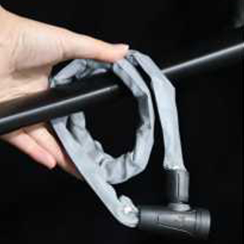Anti-Theft Colorful Chain Locks for Bicycles and Motorcycles - Secure Your Ride with Ease