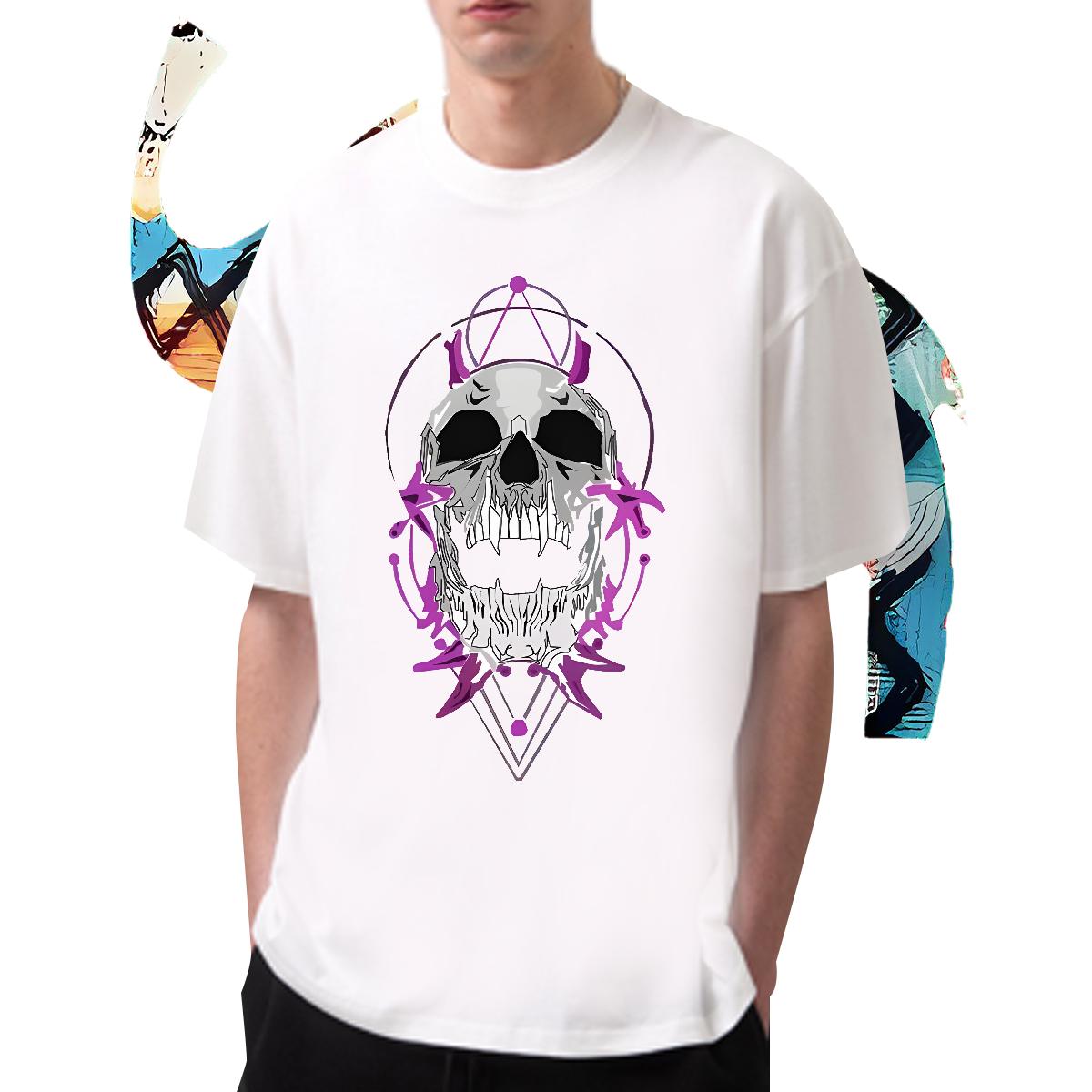 2024 Man T Shirts Custom Printing Men Tees Summer Casual Short sleeve Cotton Soft Wholesale Tees