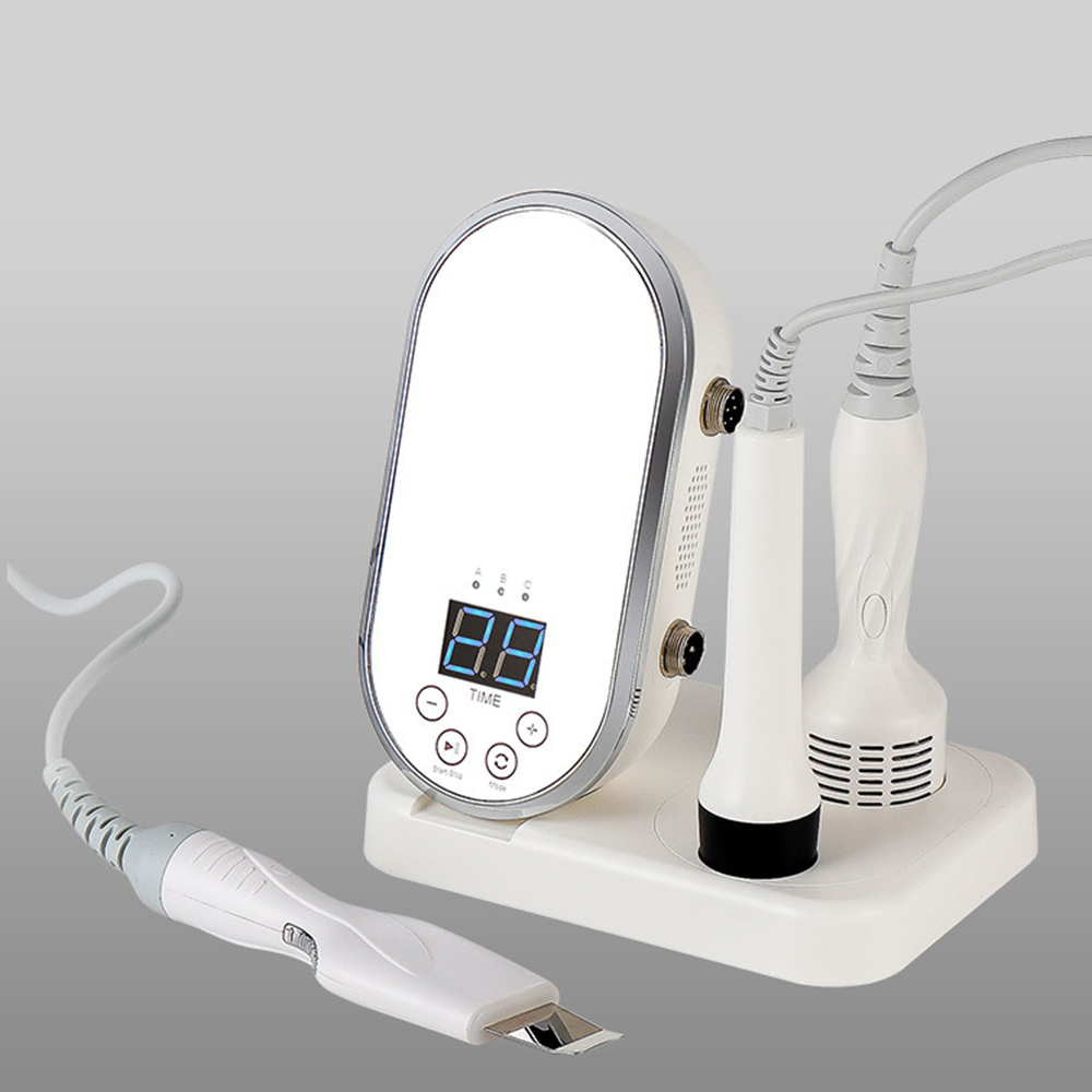 RF Face Lifting Machine Cold Hammer 2in1 Skin Rejuvenation Home Use Radio Frequency Anti Aging Wrinkle Removal Double Chin Slimming Skin Care Ultrason