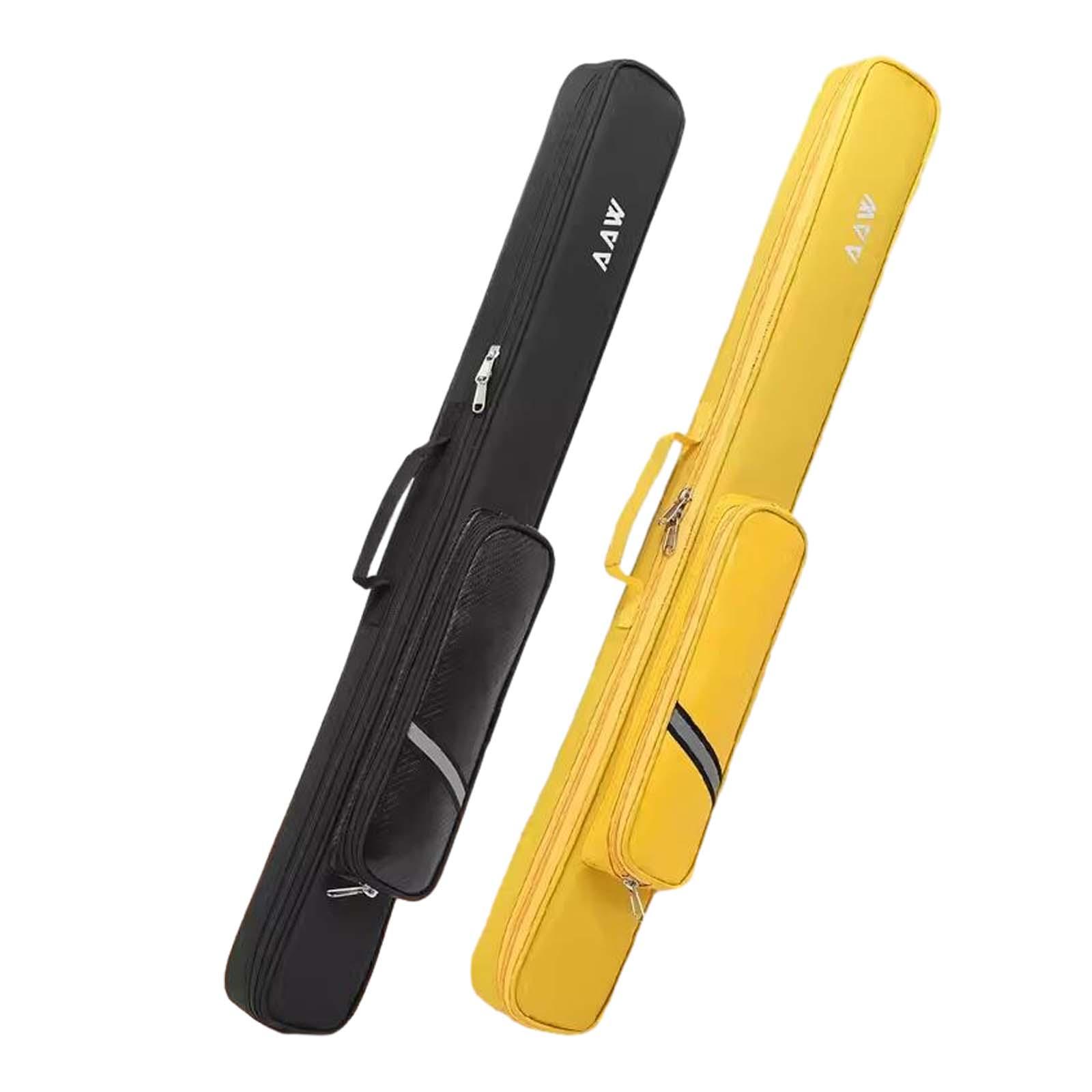 Billiards Pool Cue Case Snooker Cue Storage Pouch for Travel 1/2 Snooker Billiard Stick Rod