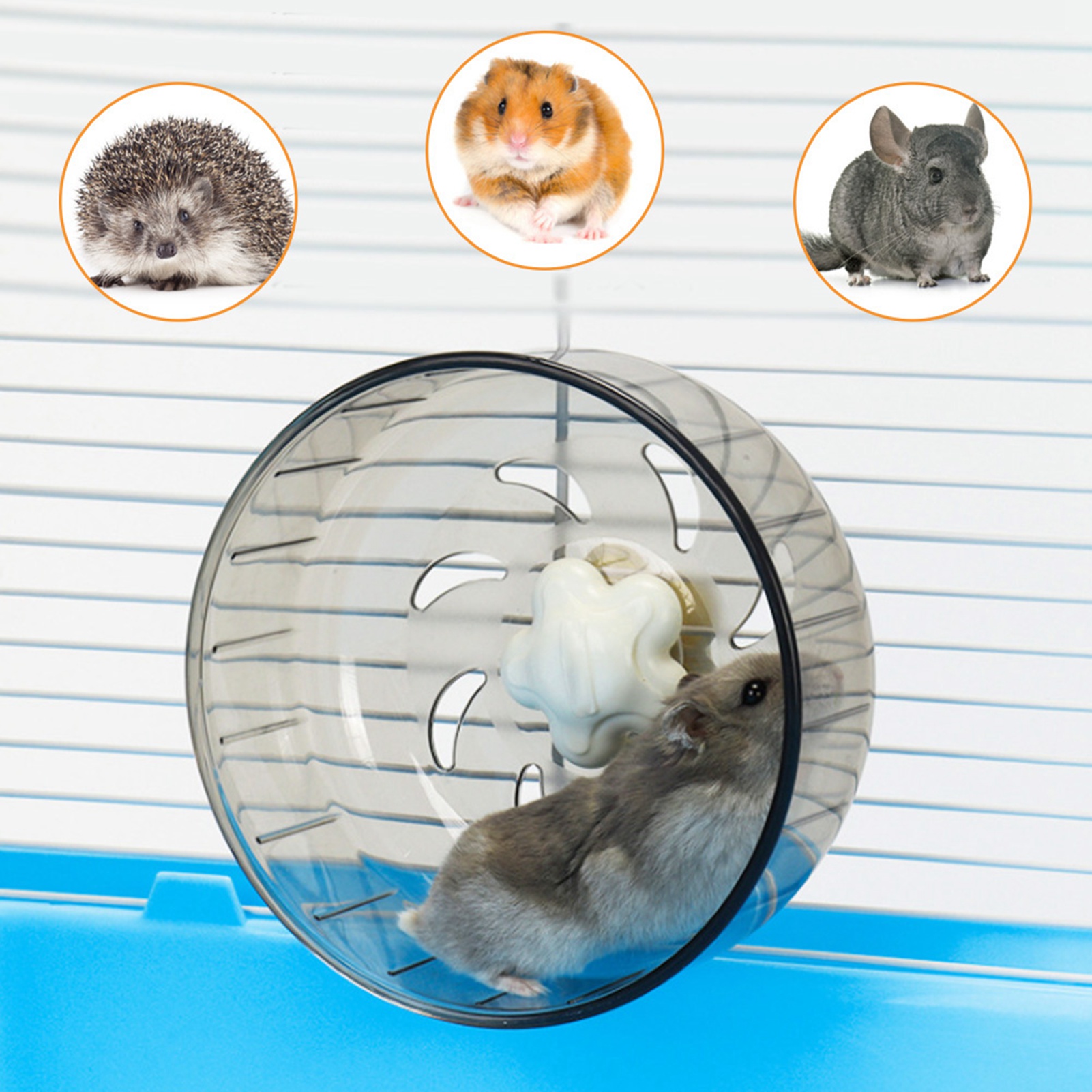 Pet Supplies Silent Hamster Exercise Wheels Quiet Spinner Running Wheels For Hamsters Gerbils Mice Small Animals