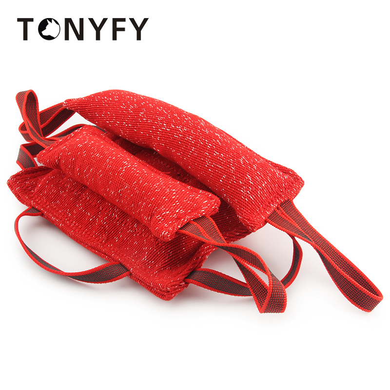 Dog Biting Pillow Tug Stick Hemp Training Chewing Durable Molar Clean Teeth Interactive Chew Toys Outdoor Pets Supplies