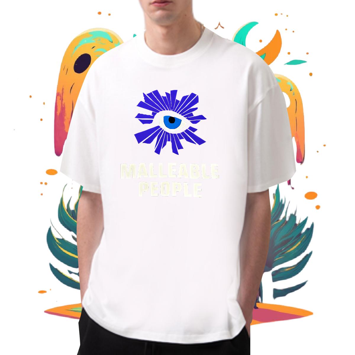 2024 DIY T shirt White Plus Size Tshirt for Man Woman Street Wear 180g Cotton Cool Tops