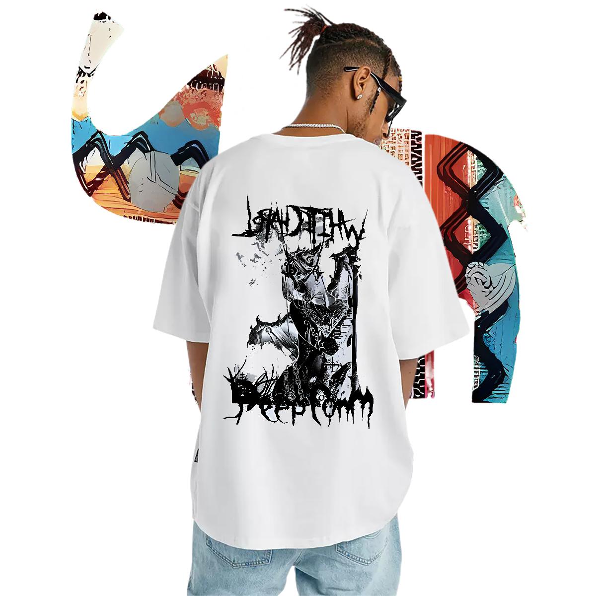 Designer Man T Shirts Custom Men Tshirts Hip Hop Round Neck Short Sleeve Cool Top Tees