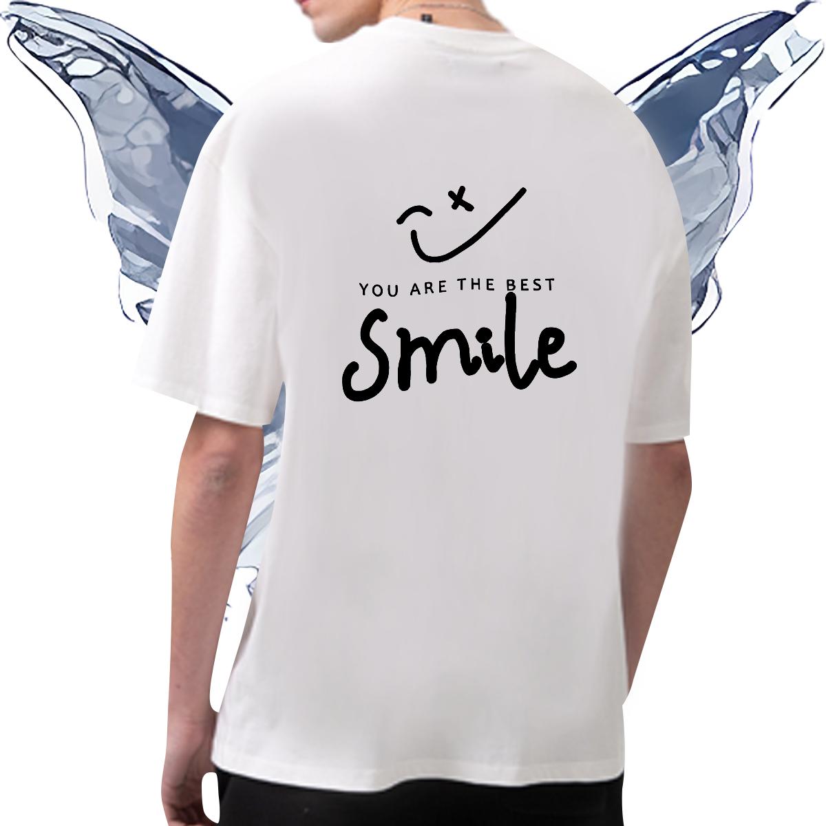 DIY Men T Shirts Custom Cartoon Tshirt for Man Woman Street Cotton O Neck Short Sleeves Soft Tops