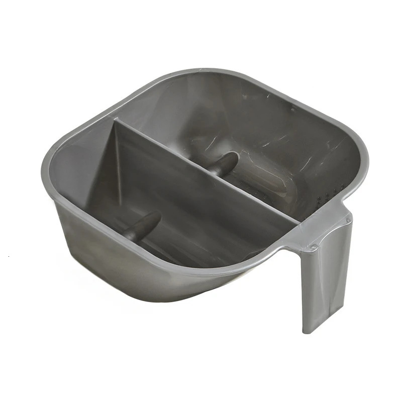 3pcs/set 2 Areas Hair Dye Bowl Set for Salon Barber Muti-function Big Capacity Coloring Cream Container Highlight Bleach 1881 240530