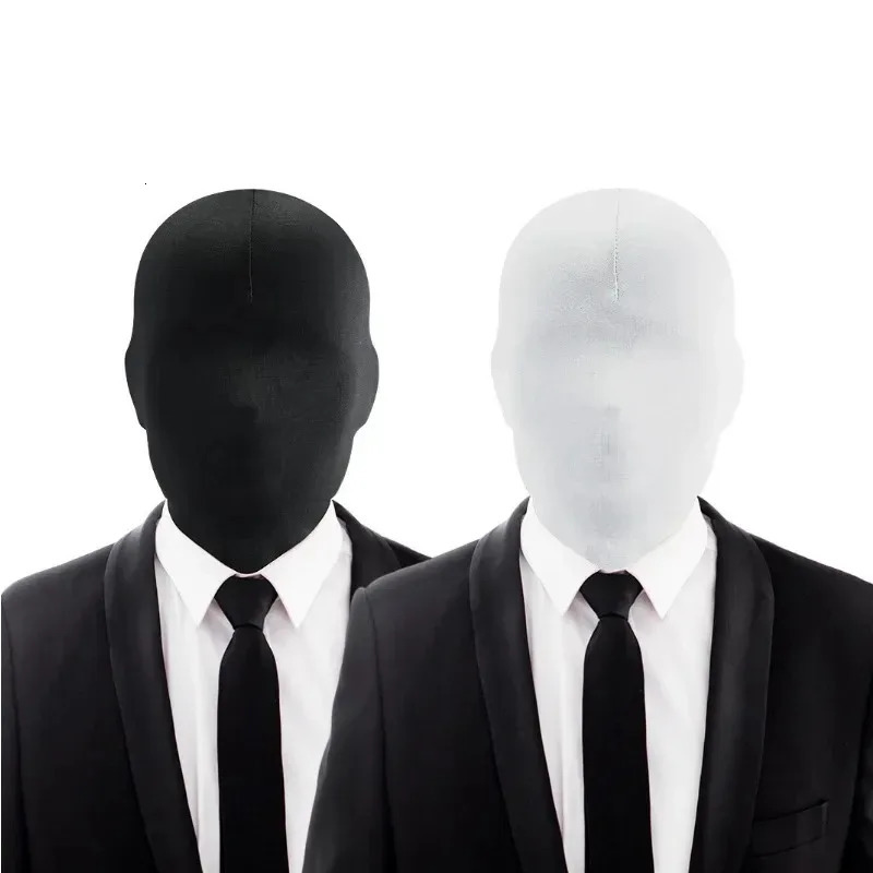 Black Full Face No Hole Cover Hat Women Men simulate Cs Balaclava Cap Sun Uv Protection Bike Motorcycle MultiHole Ski Mask 240528