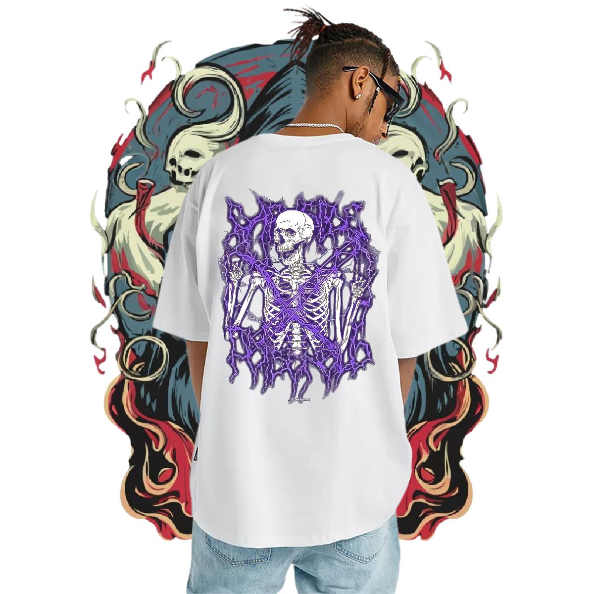 2024 Designer Men T Shirts Black Oversized Couples T Shirts High Street Hip Hop Cotton Breathable Loose Fit Clothings