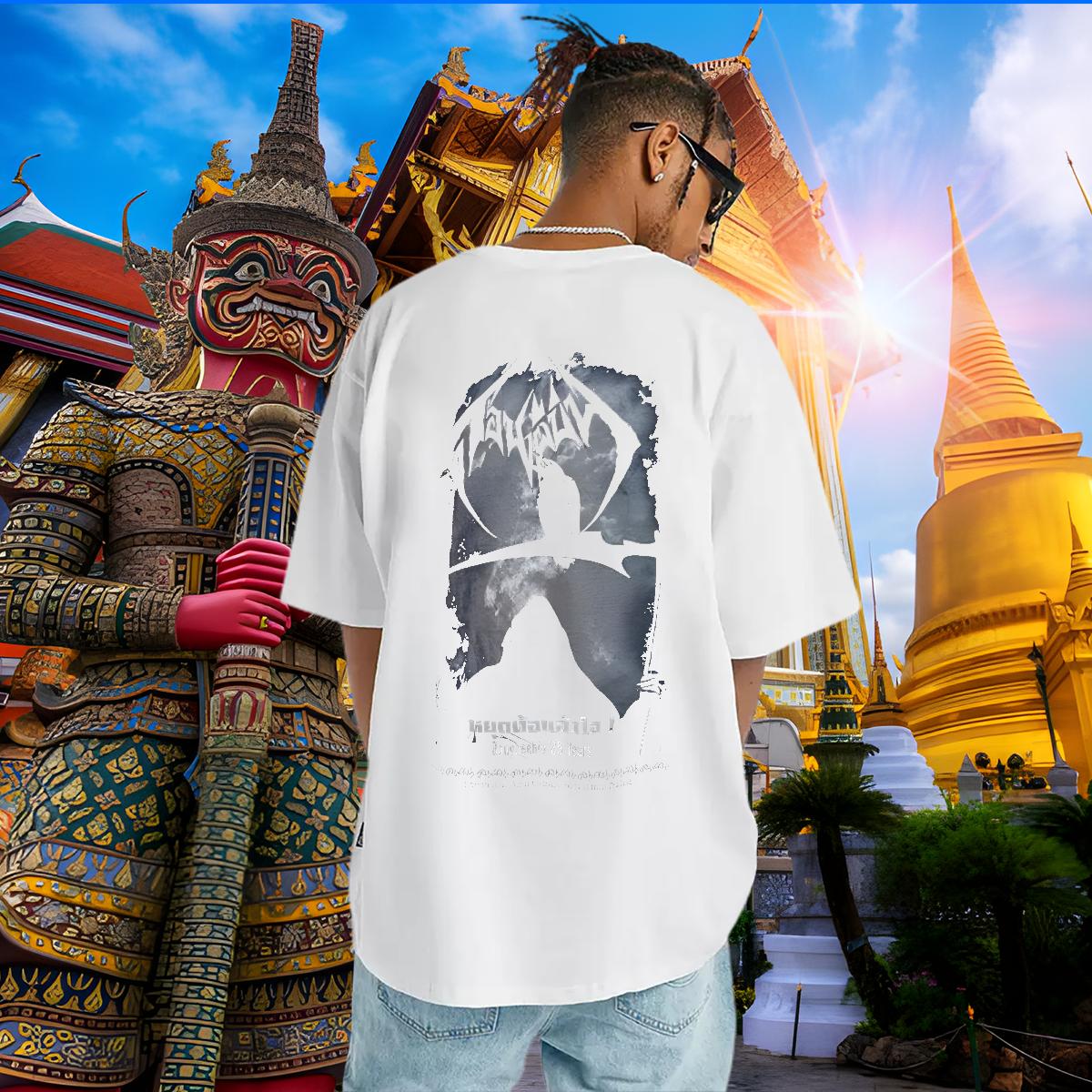 Classic T-Shirts Cartoon Print Men Tshirts Casual Daily Wear Short sleeve Cotton Soft Soft Tops