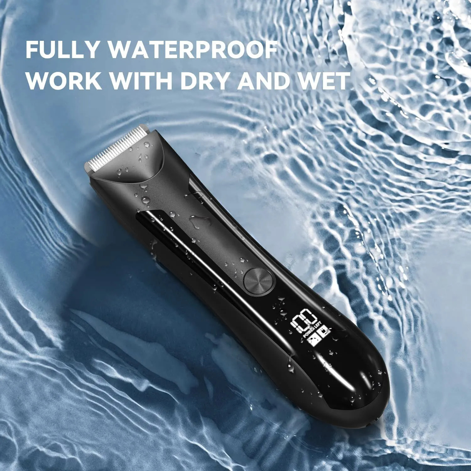 Electric hair trimmer shaver waterproof mens beauty ball USB charging dock beauty kit replaceable ceramic blade male H 240515bj