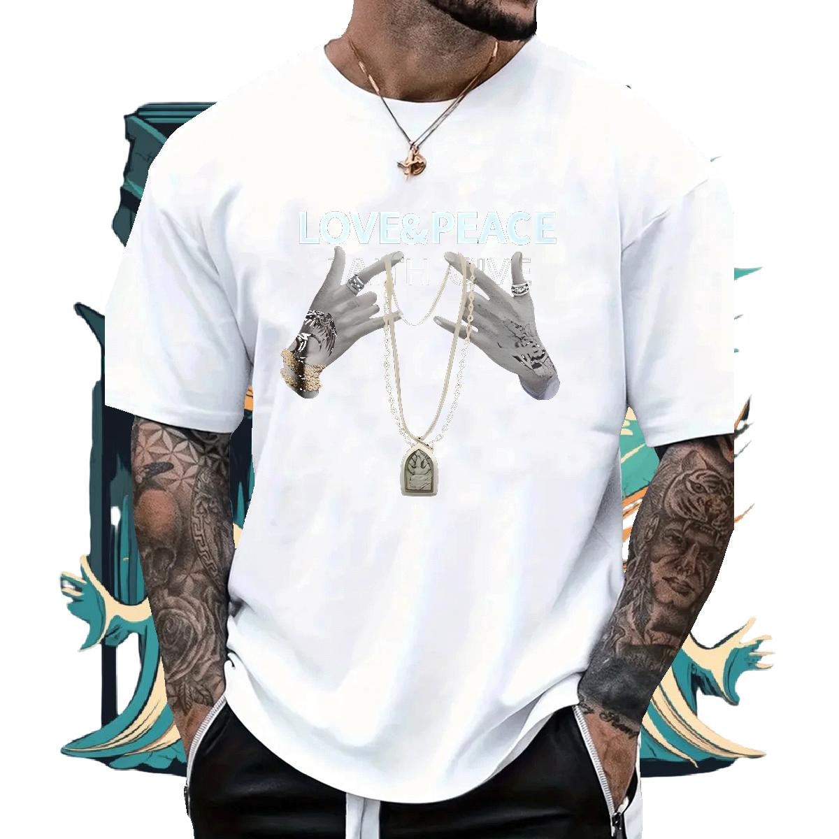 2024 T-Shirts Custom Printing Men Tshirts Spring Summer Breathable Short Sleeve Brand Tops Tees