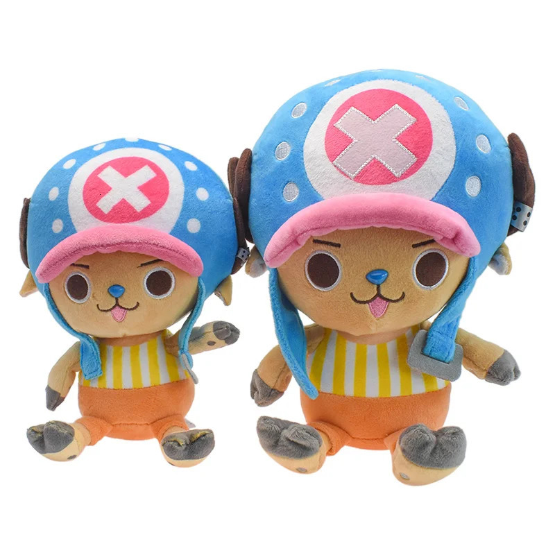 Big Size Anime One Piece Chopper Plush Stuffed Doll Kawaii Lovely Soft Plush Toys Kids Pillow Gift Children Birthday 20-30cm 240530