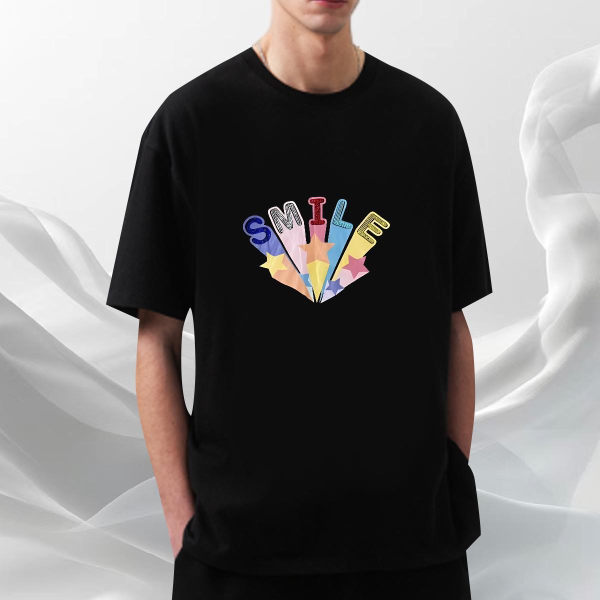 Wholesale T Shirt For Man Customized Tshirt for Man Woman Street Wear Breathable Crew Neck Loose Fit Clothings