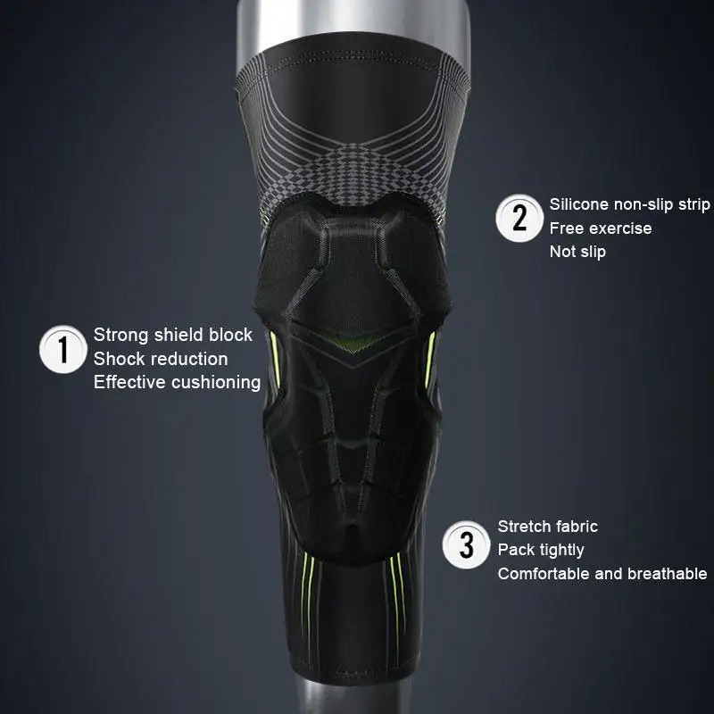 1PCS Sport Knee Pad Breathable Lightweight Anticollision Kneepad Support Protector Volleyball Basketball Sports Safety 240522