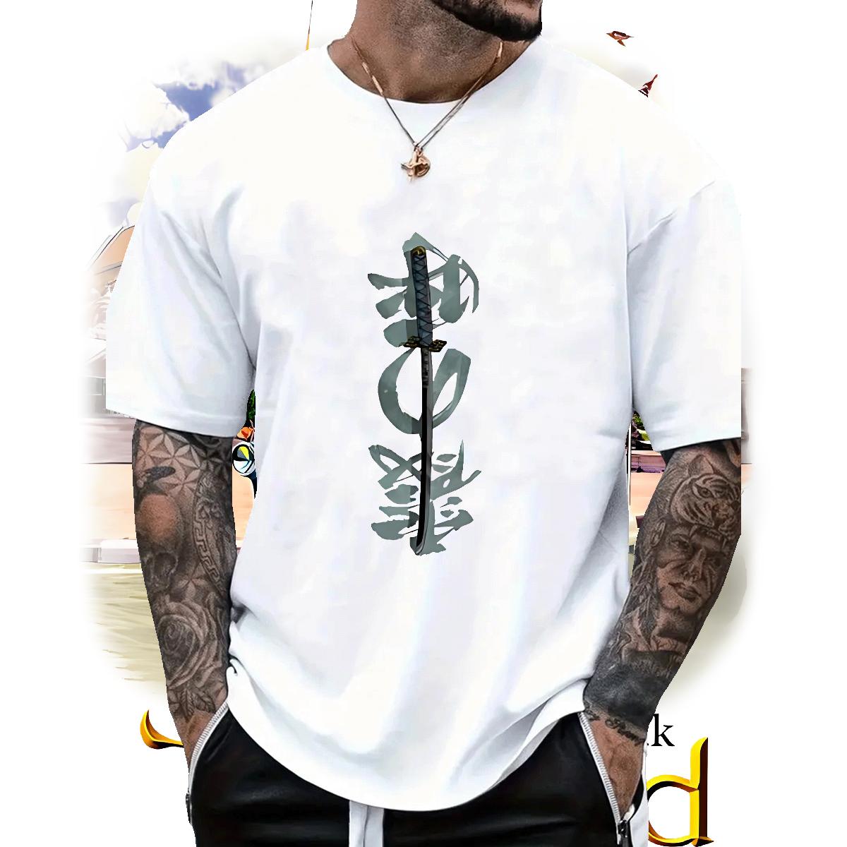 New Arrival T Shirt For Man DIY Printed Men Tees Sport 180g Cotton Comfortable Clothes