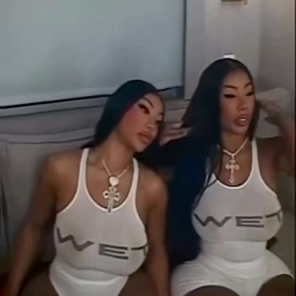 Designer Women Tank Top Sexy Lady Vest Wet Prined Crop Tops Street Leisure Womens Clothes 2024 Summer New Letter Slim Fit Tanks top Batch Night Club