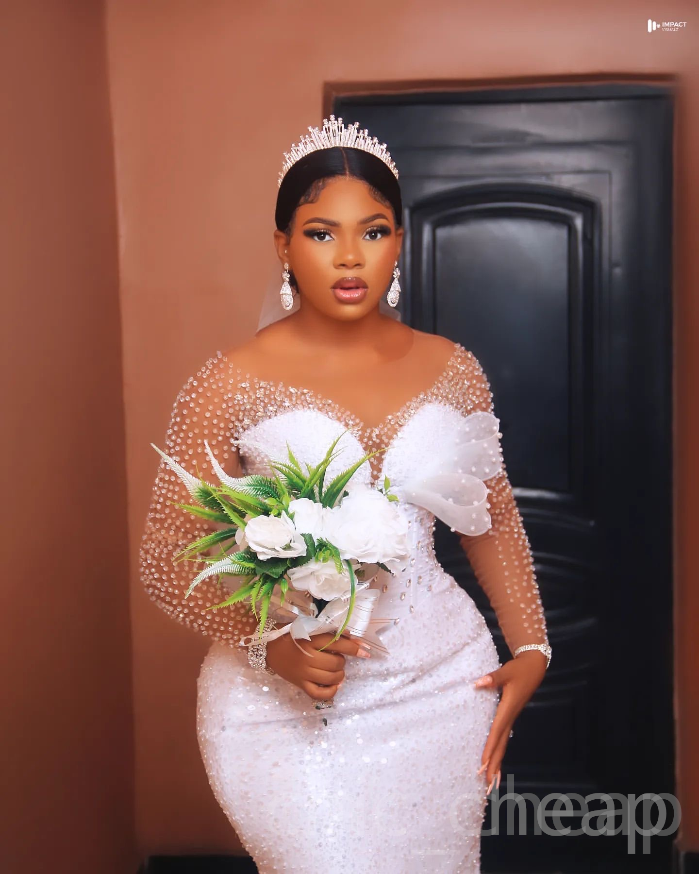 Arabic Aso Ebi Plus Size White Mermaid Wedding Dress Beaded Crystals Sequined Urious Bridal Gowns Dresses Zj204 Es 6660311
