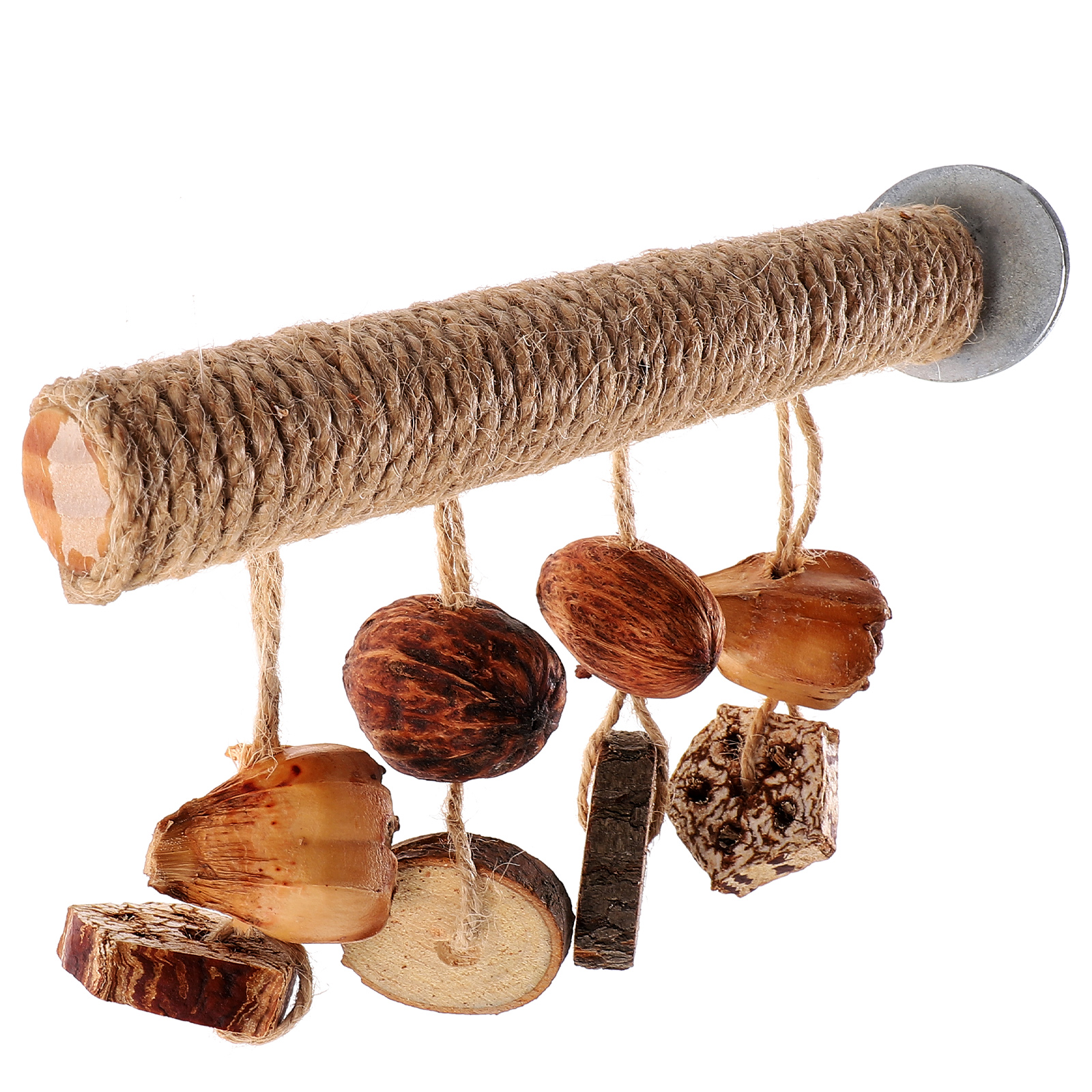 Parrot Perch Bird Cage Wooden Perch Parrot Paw Grinding Stick Parrot Stand Perch Toy bird perches for cage