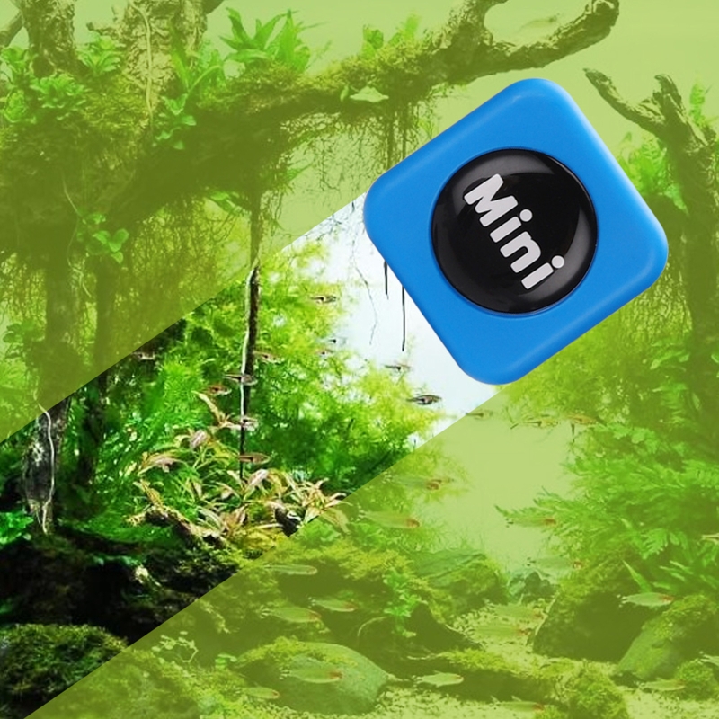 Aquarium Glass Cleaner Strong Magnetic Algaes Magnet Cleaning Tool Scraper Mini Floating Brush for Small Fish for Tank