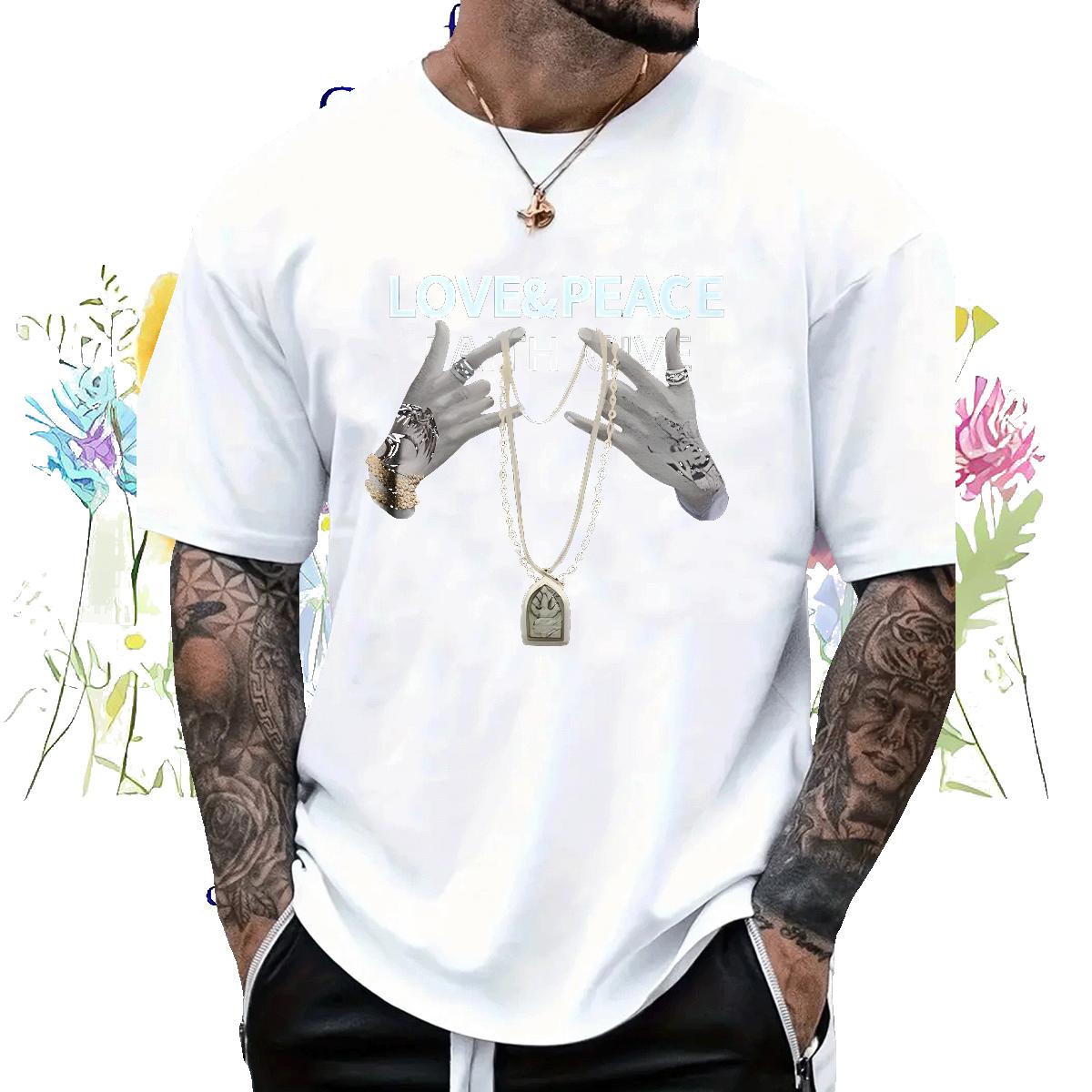 New Arrival Man T Shirts White Plus Size Men Tees Summer Casual Breathable Crew Neck Cotton Unisex Tees